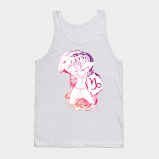 Sunset Sky Capricorn Beauty Tank Top